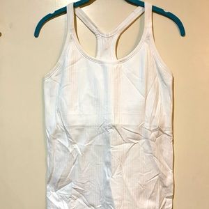 Lululemon tank top, size 8 shows wear but still in good shape